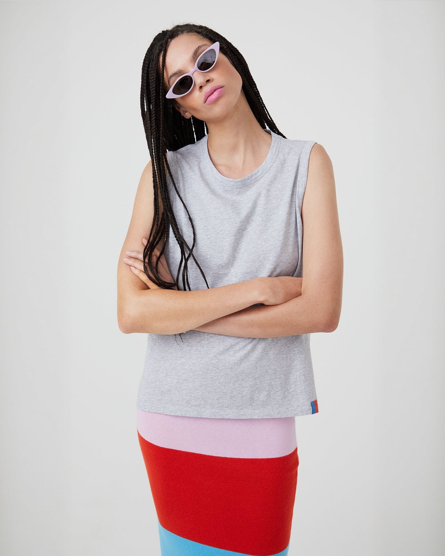 The Tank - Heather Grey