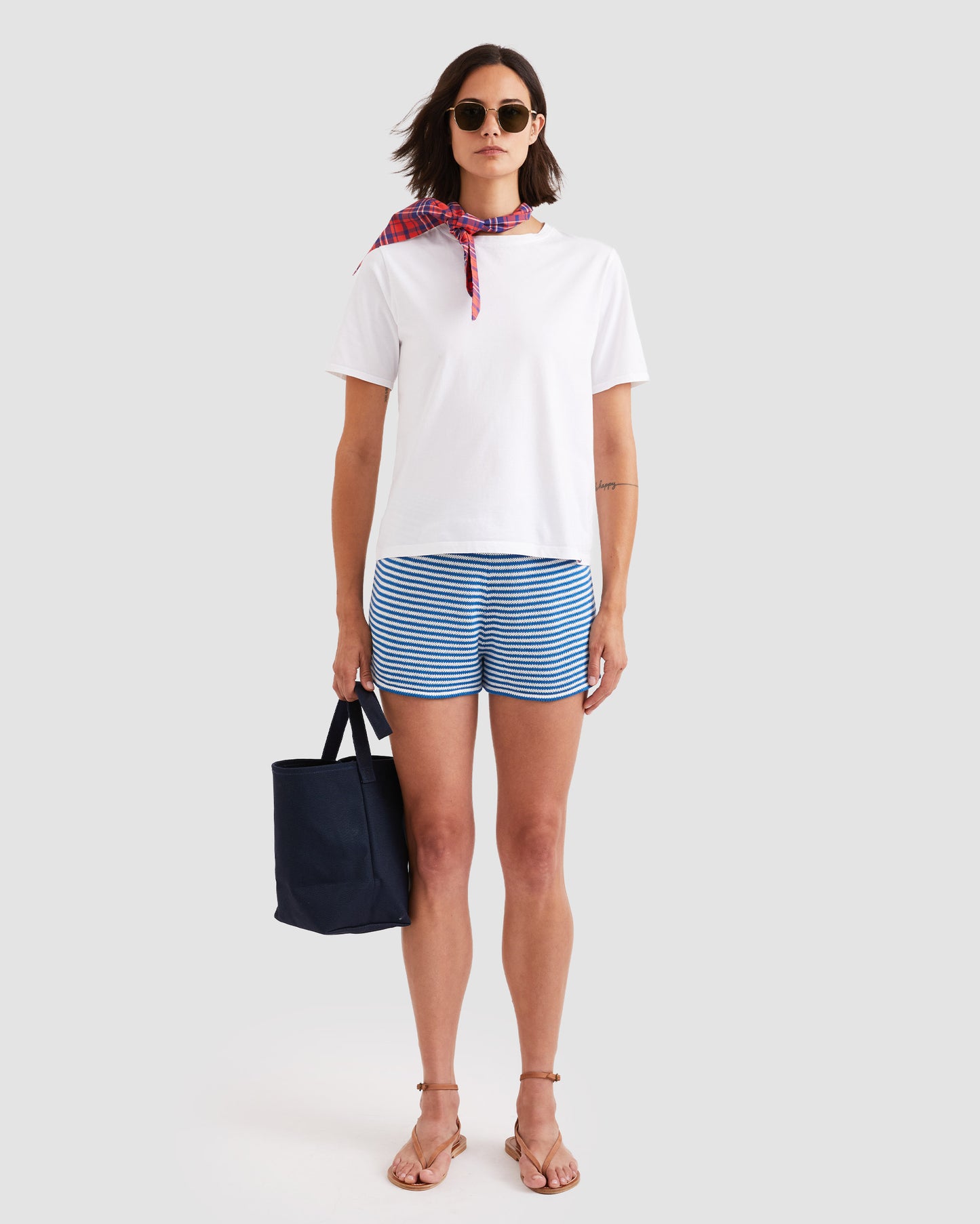 The Agnes - Royal/White