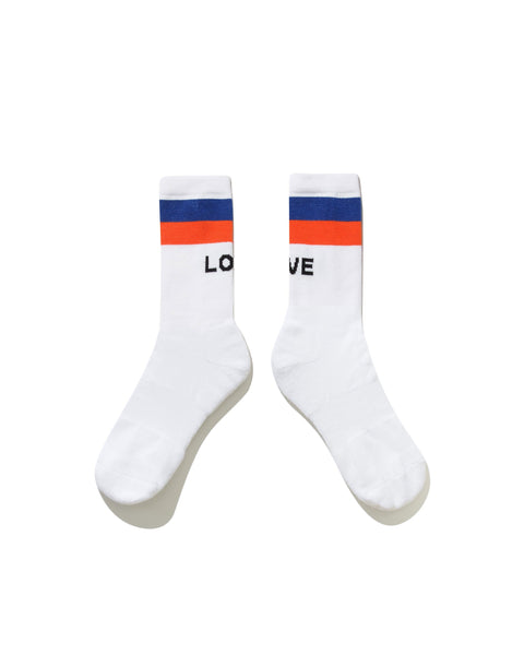 The Women's LOVE Sock - White