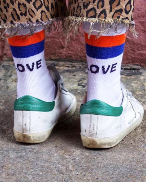 The Women's LOVE Sock - White