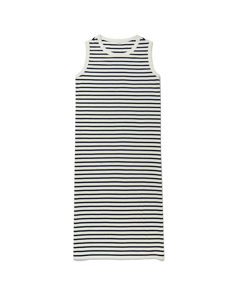 The Tank Dress - Cream/Navy