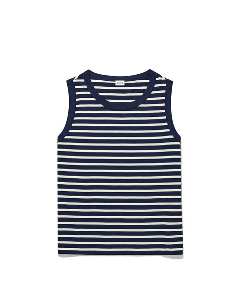 The Tank - Navy/Cream