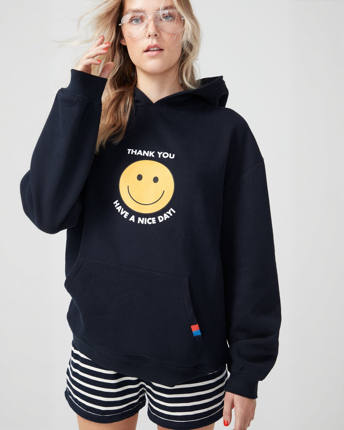 The Short - Navy/Cream