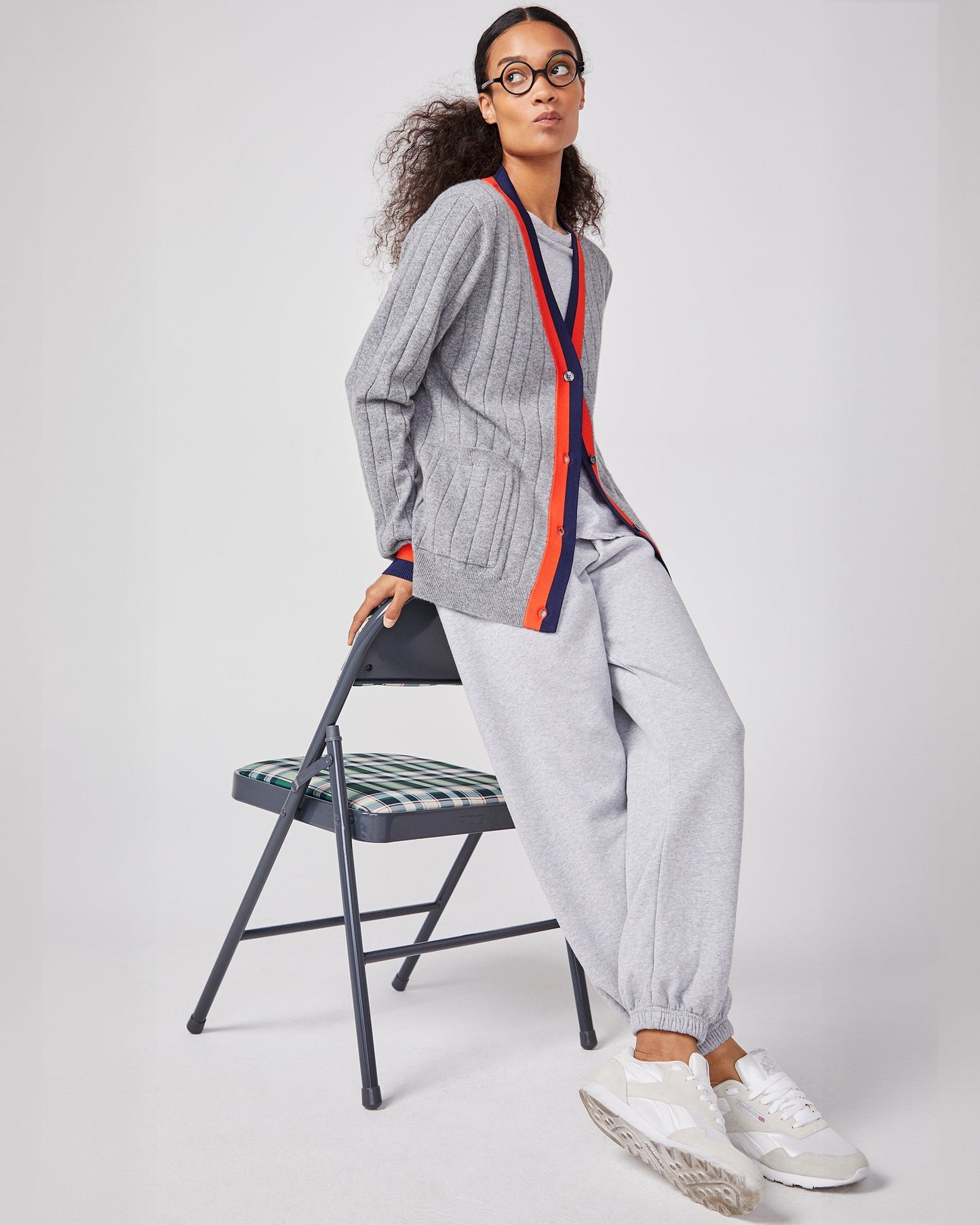 The Women's Organic Sweatpants - Heather Grey