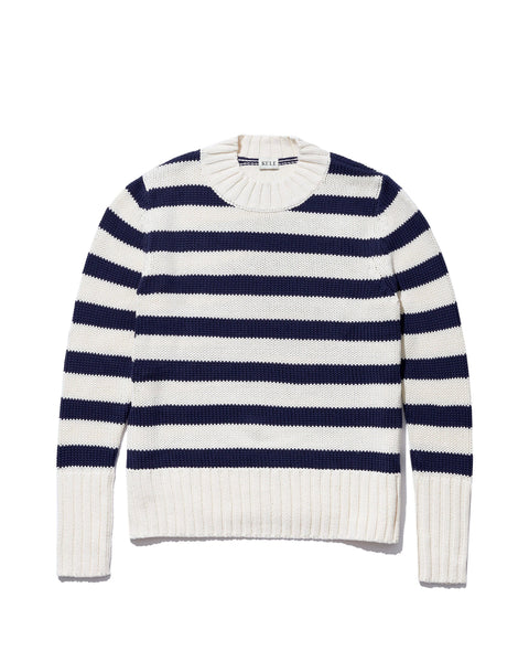 The Tatum - Cream/Navy