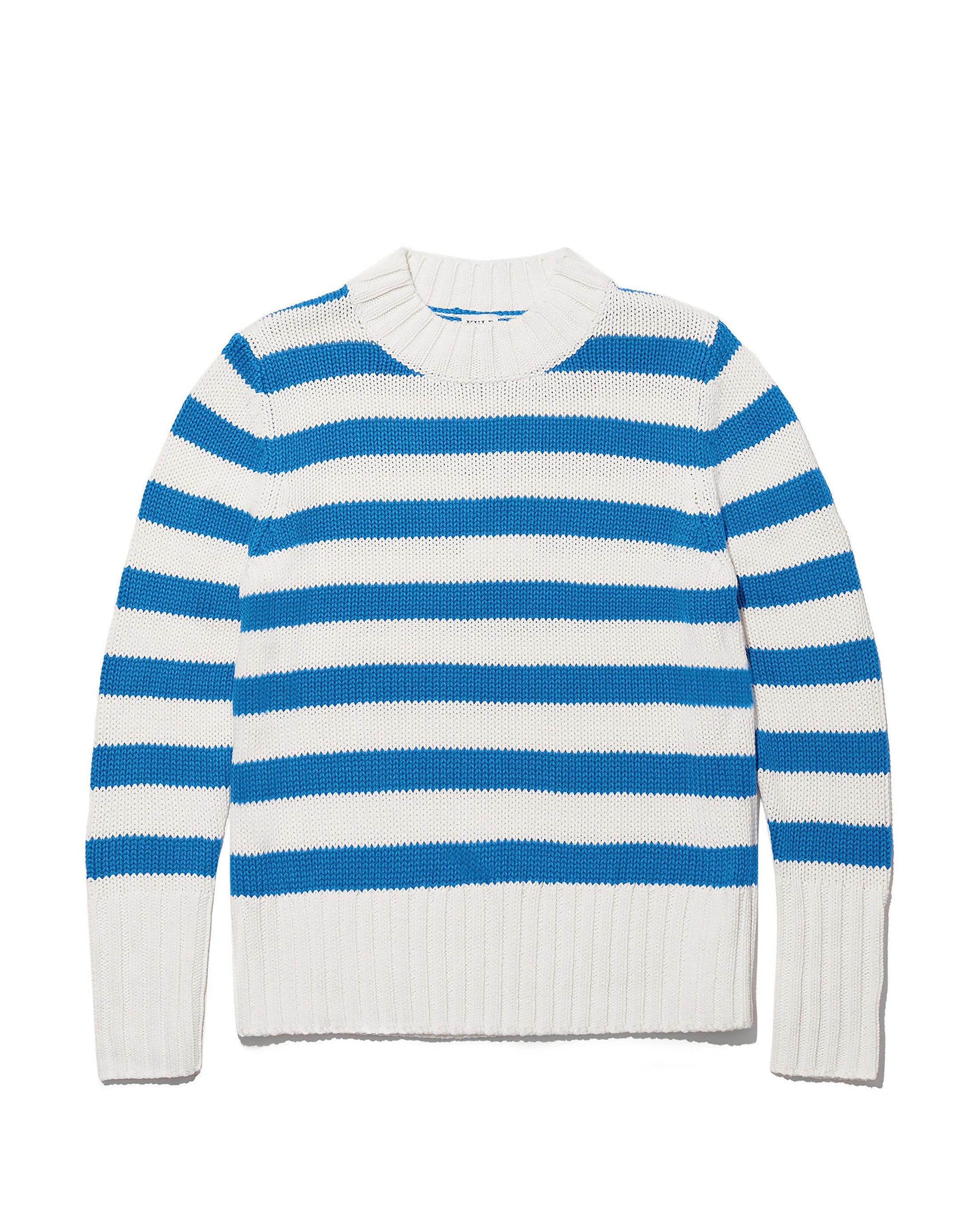 The Tatum - Cream/Royal Blue