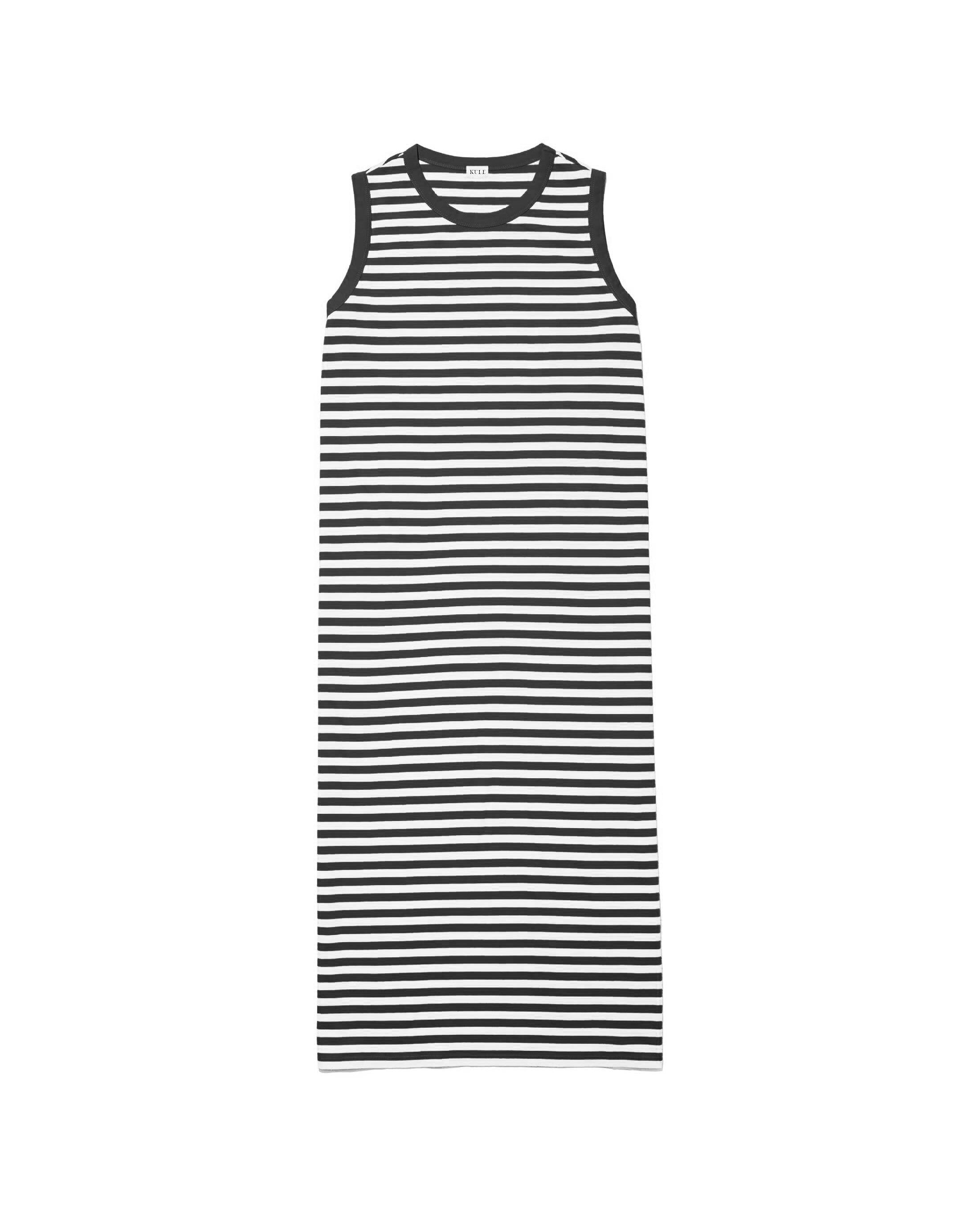 The Tank Dress - Black/Cream