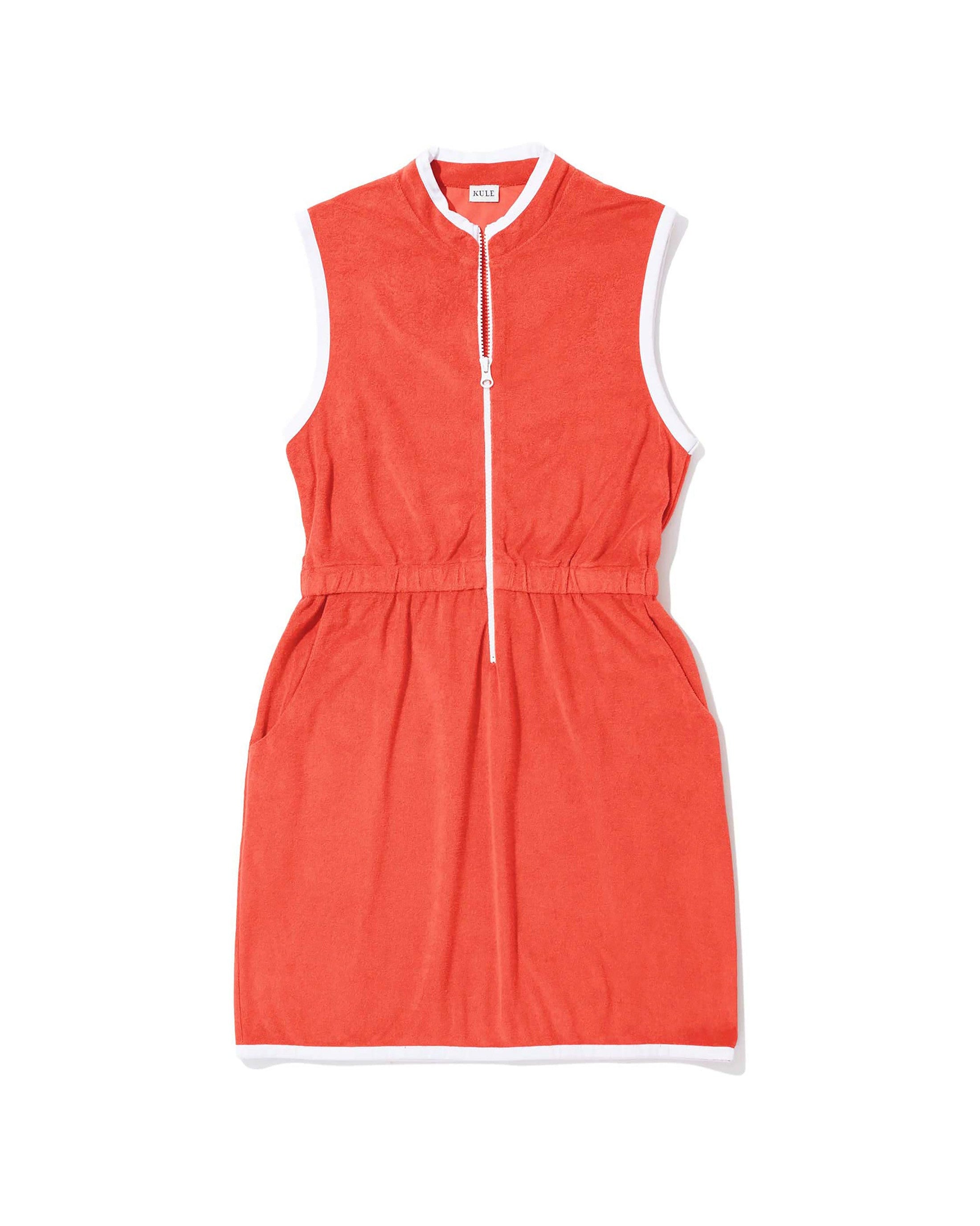 The Terry Dress - Poppy