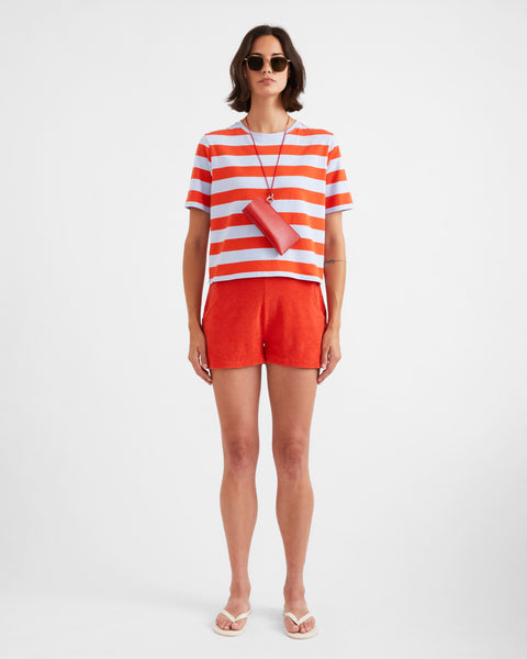 The Brentwood - Light Blue/Poppy