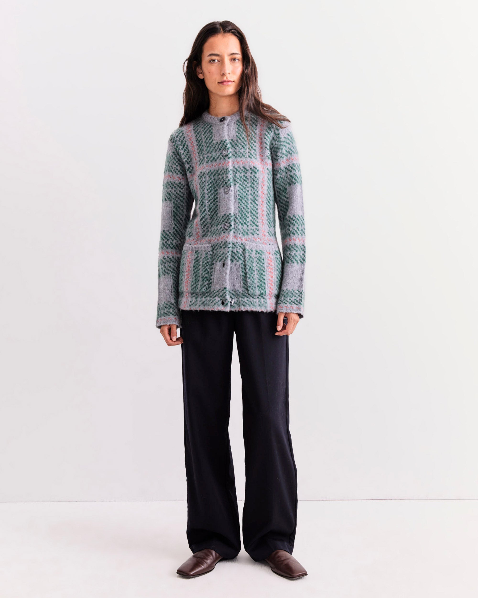 The Egon - Grey Plaid
