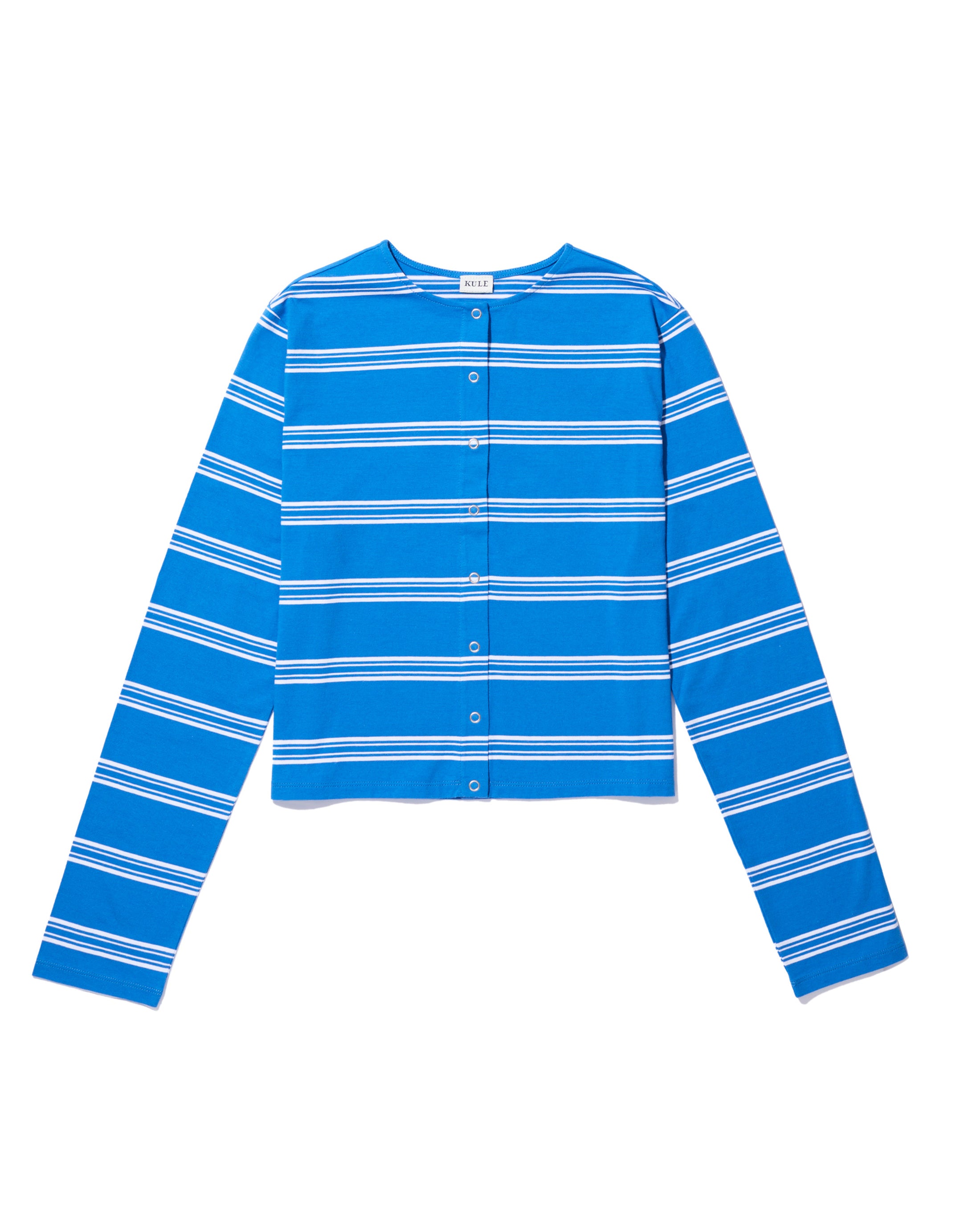 The Carmen - Royal/White Mixed Stripe