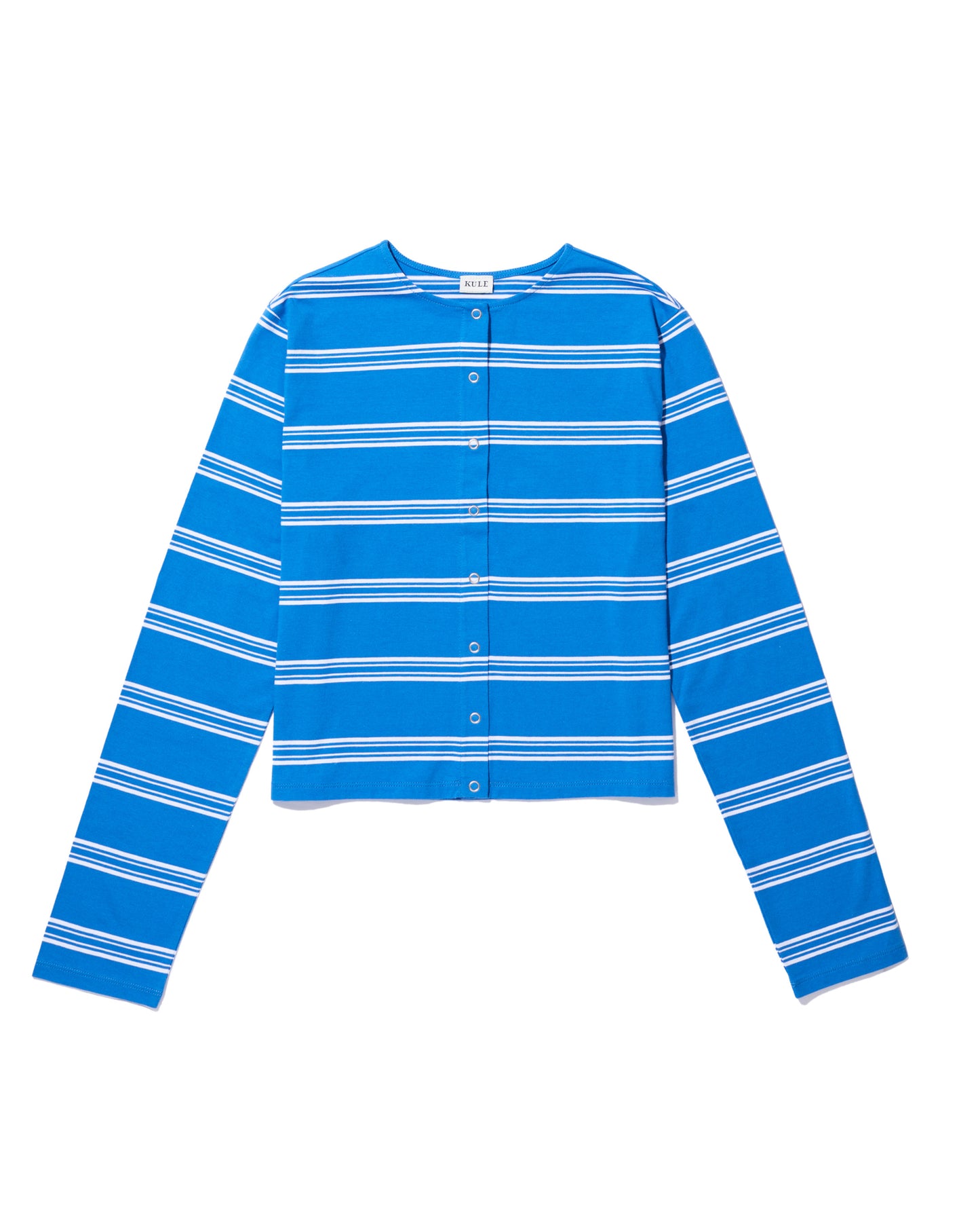 The Carmen - Royal/White Mixed Stripe