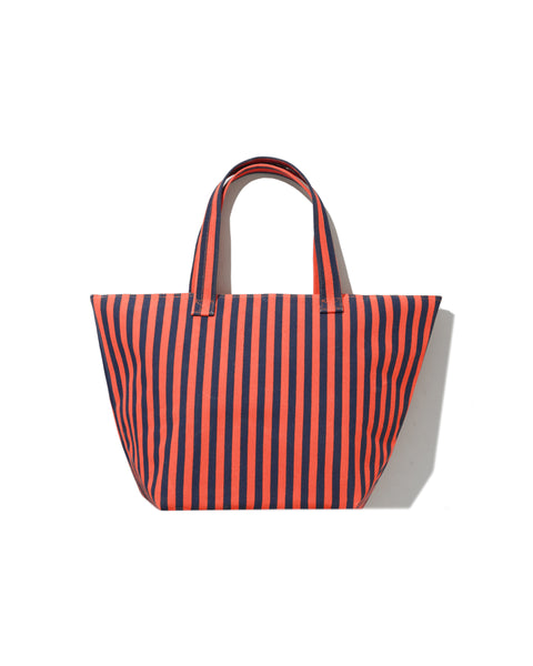 The Etna - Poppy/Navy Ministripe