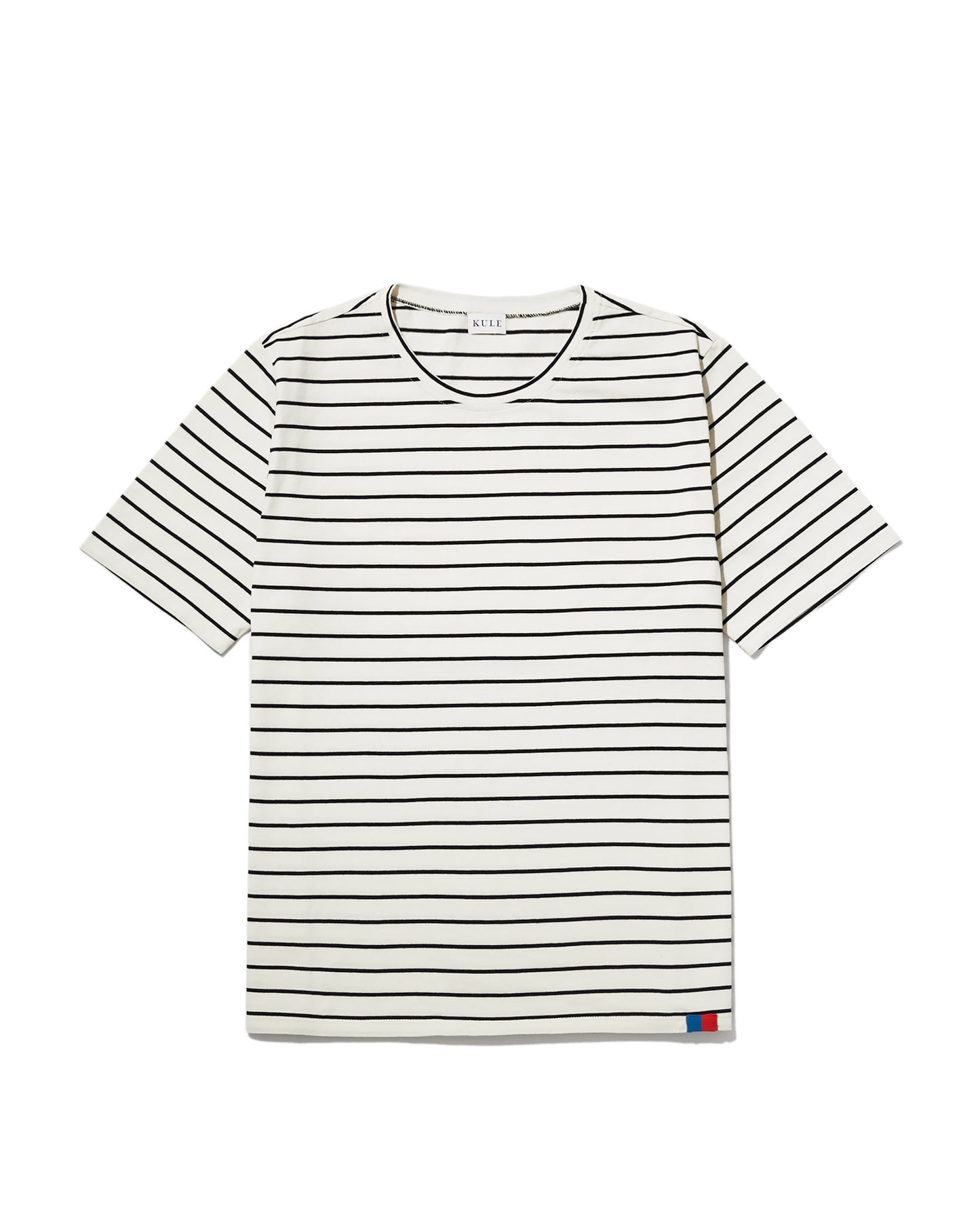 The Modern - Cream/Navy Pinstripe
