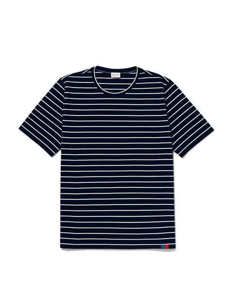 The Modern - Navy/Cream Pinstripe