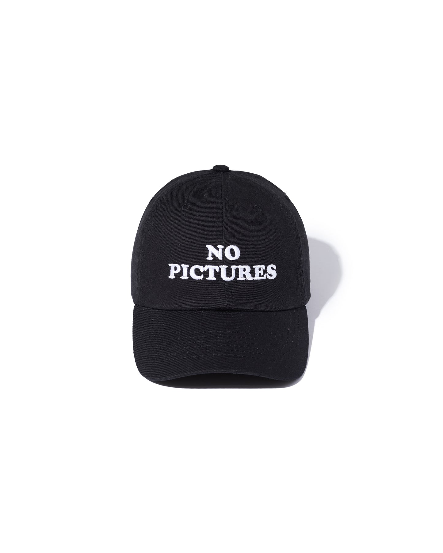 The No Pictures Kap - Black