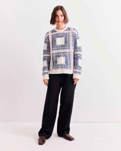 The Marlien - Cream Plaid