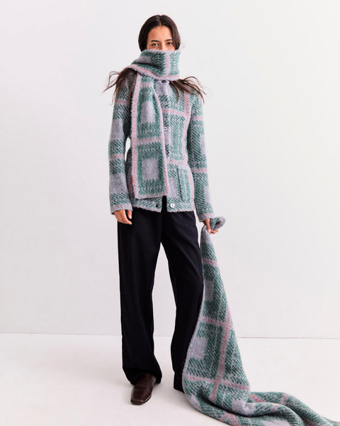 The Mayer - Grey Plaid