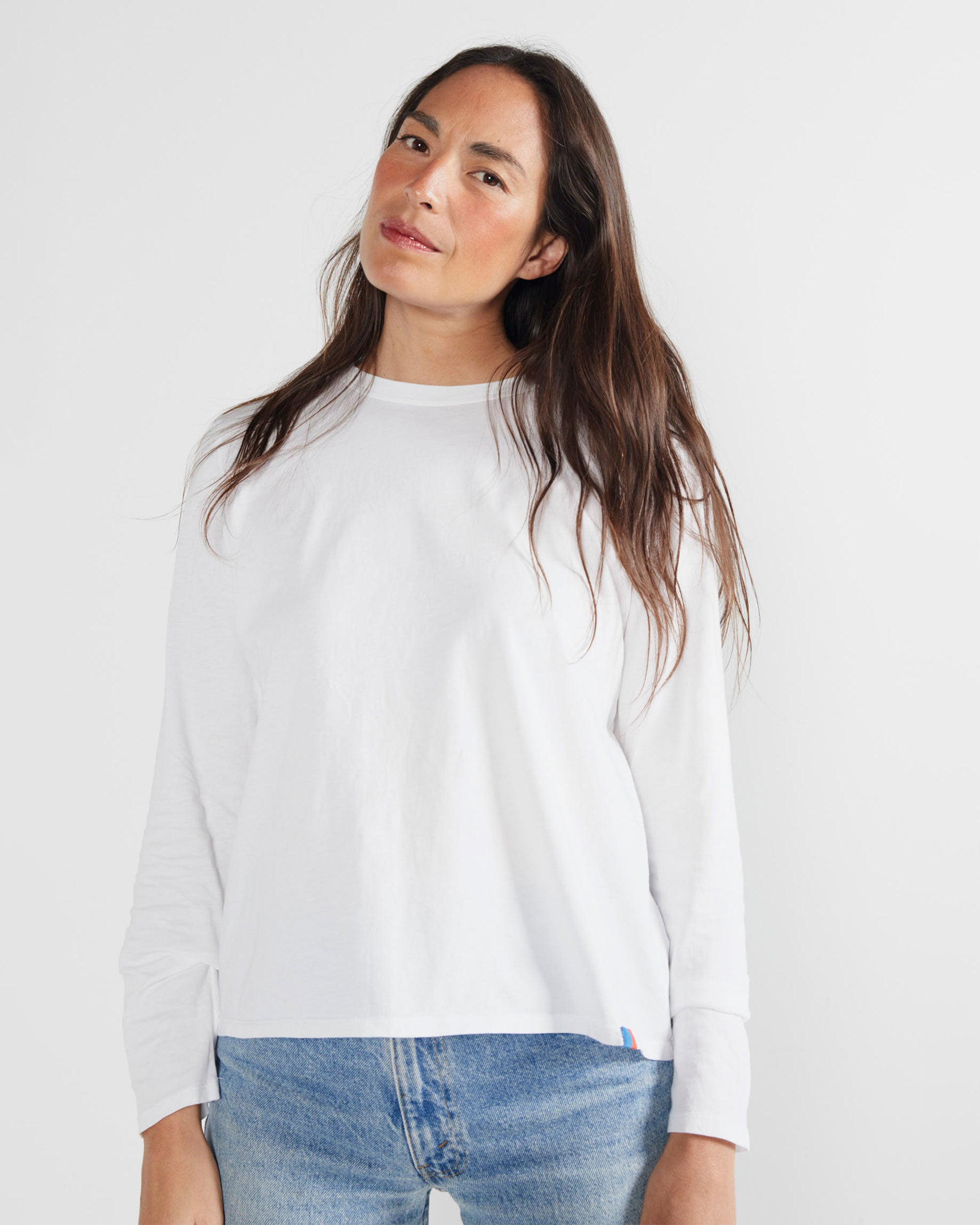 The Solid Modern Long - White