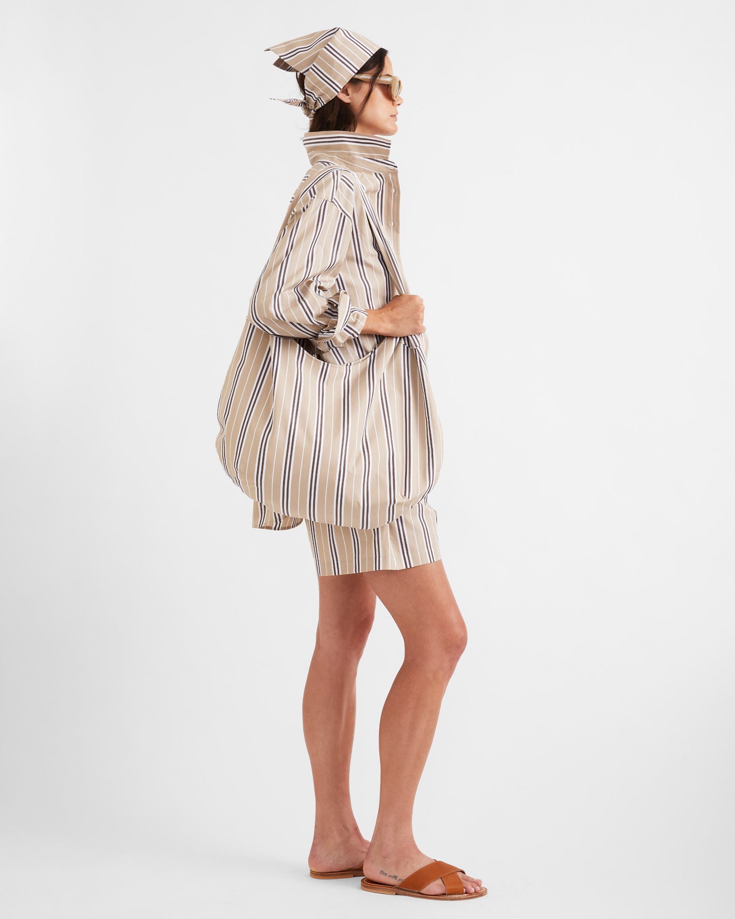 The Sac - Khaki/Brown/White