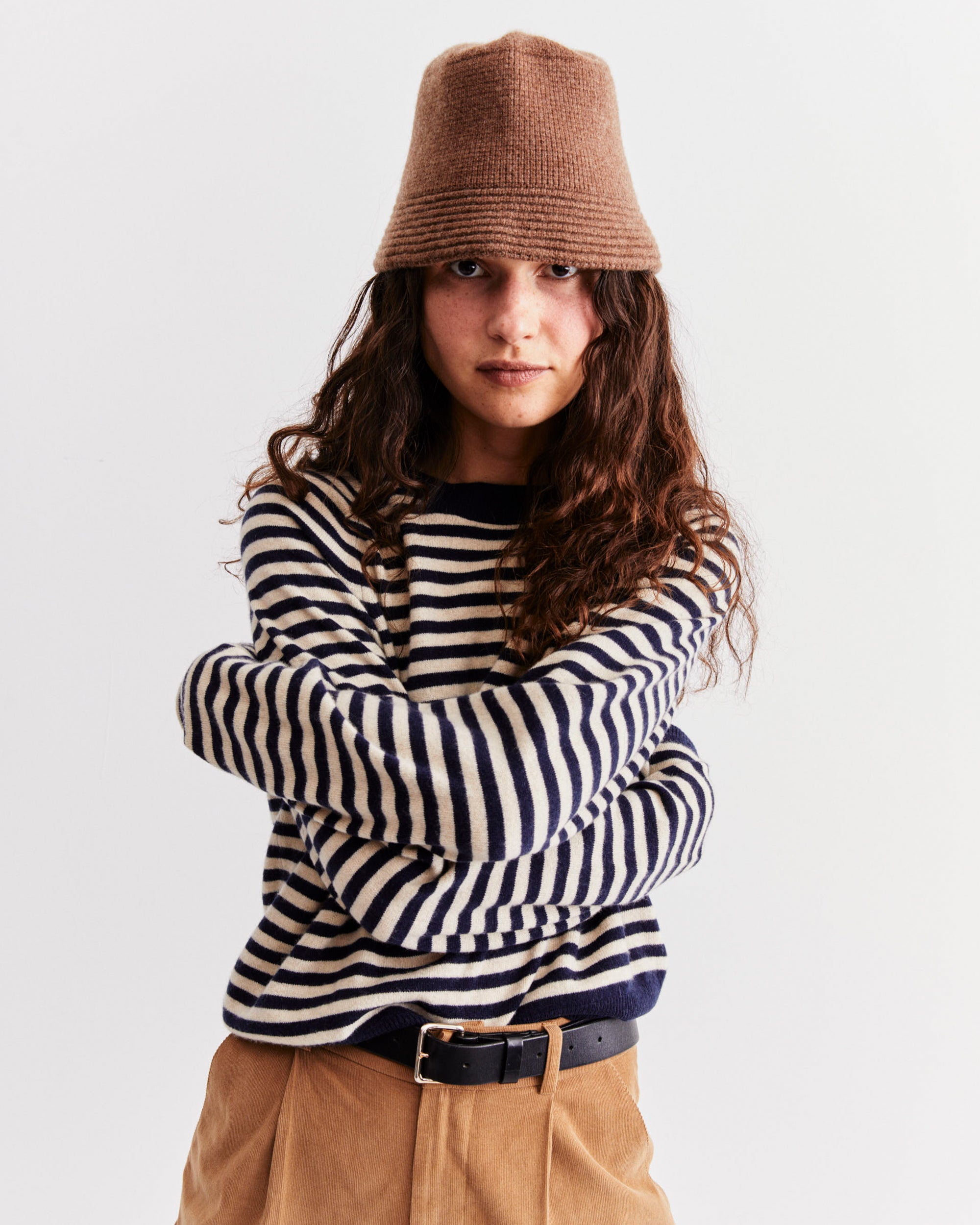 The Sydney - Navy/Cream