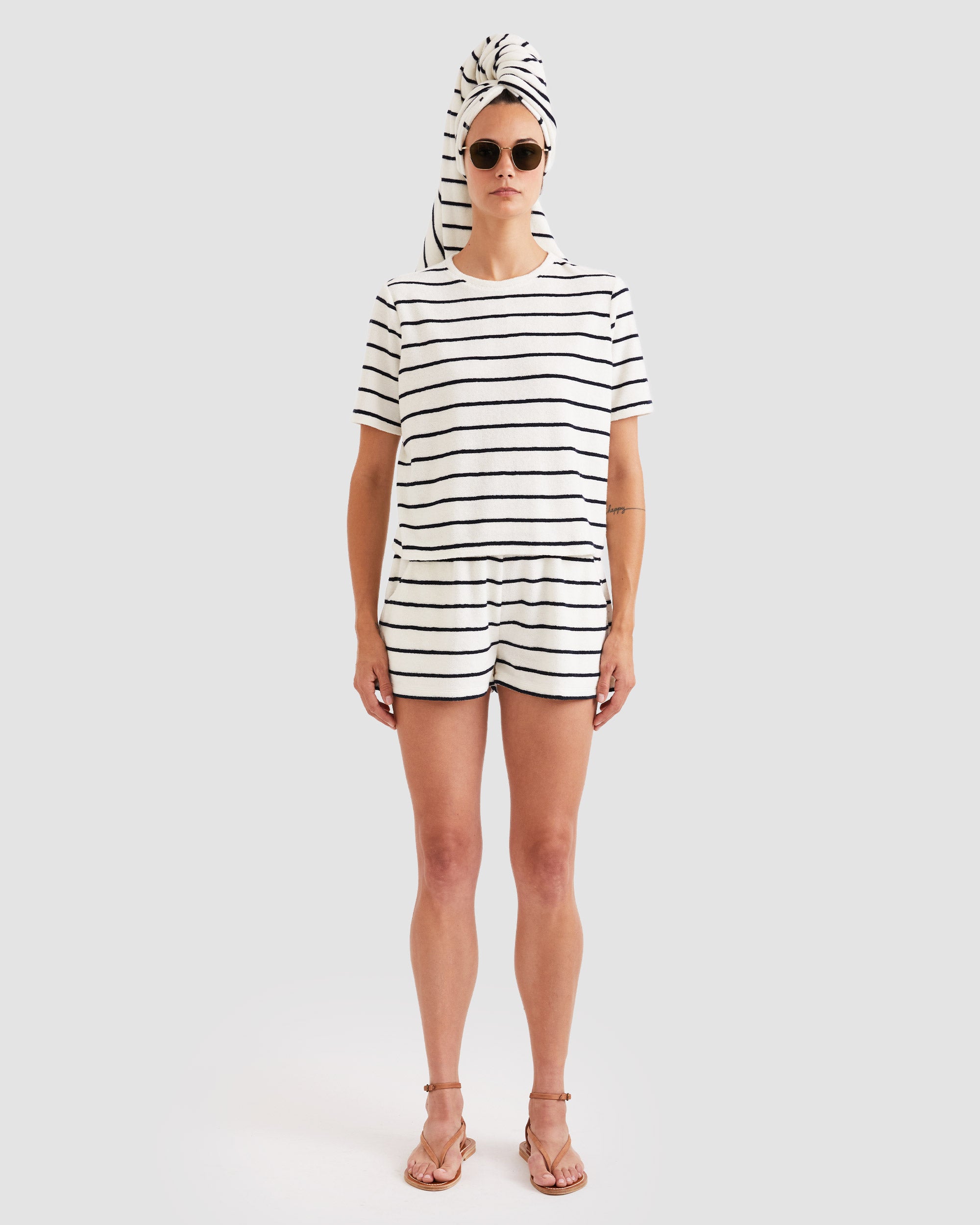 The Terry Venus - Cream/Navy