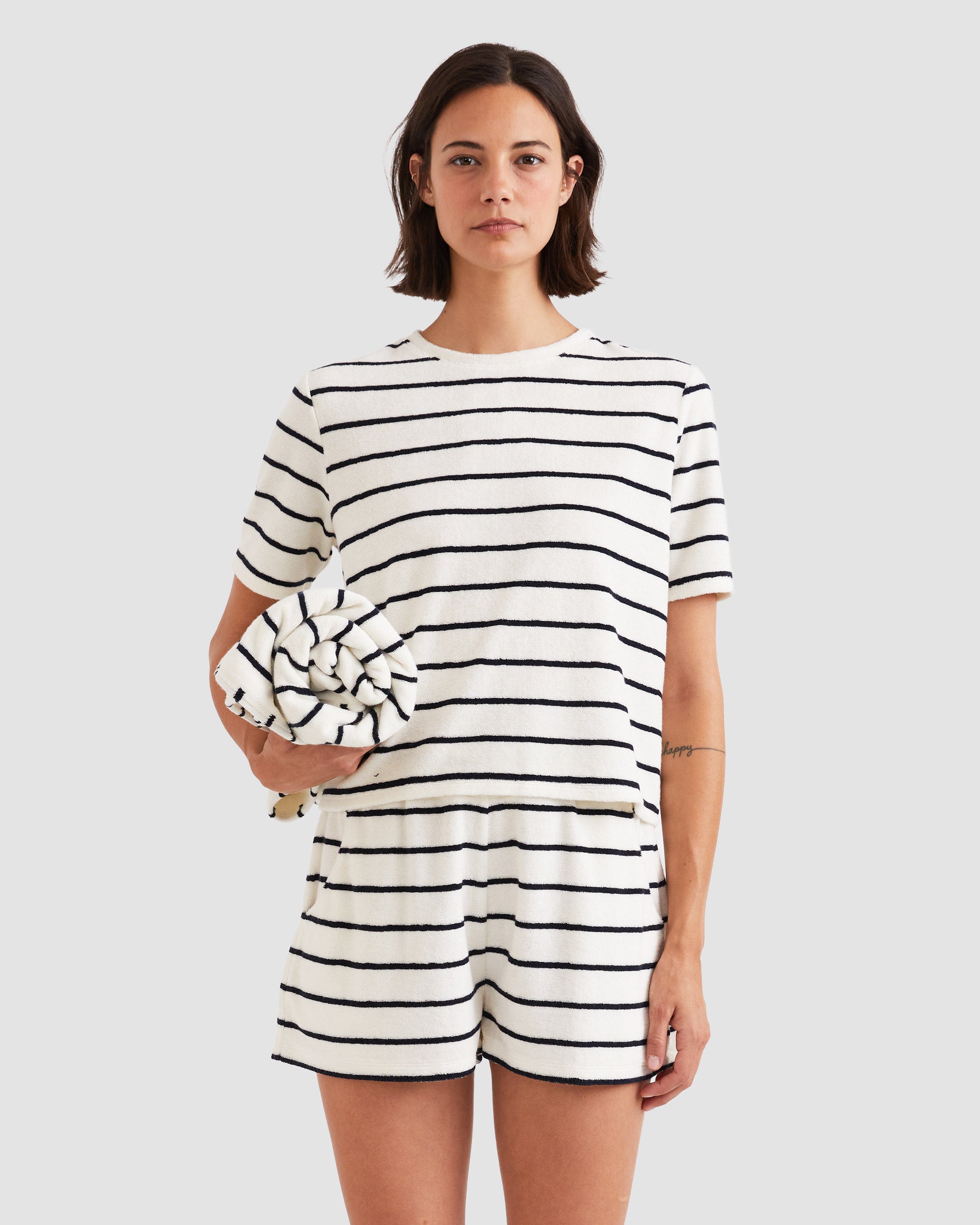 The Terry Venus - Cream/Navy